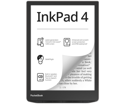 Czytnik E-booków POCKETBOOK Inkpad 4 silver